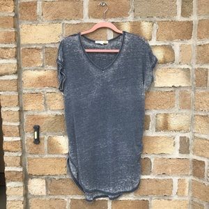 C&C California Long distressed tee